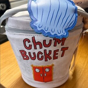 NWT SpongeBob Chum Bucket Themed Bag